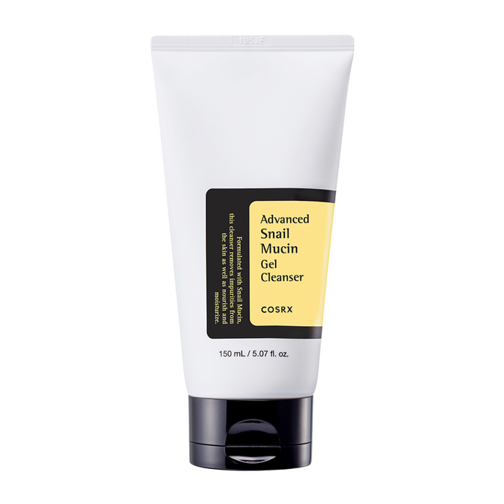 COSRX Advanced Snail Mucin Gel Cleanser 150ml regenererar huden.