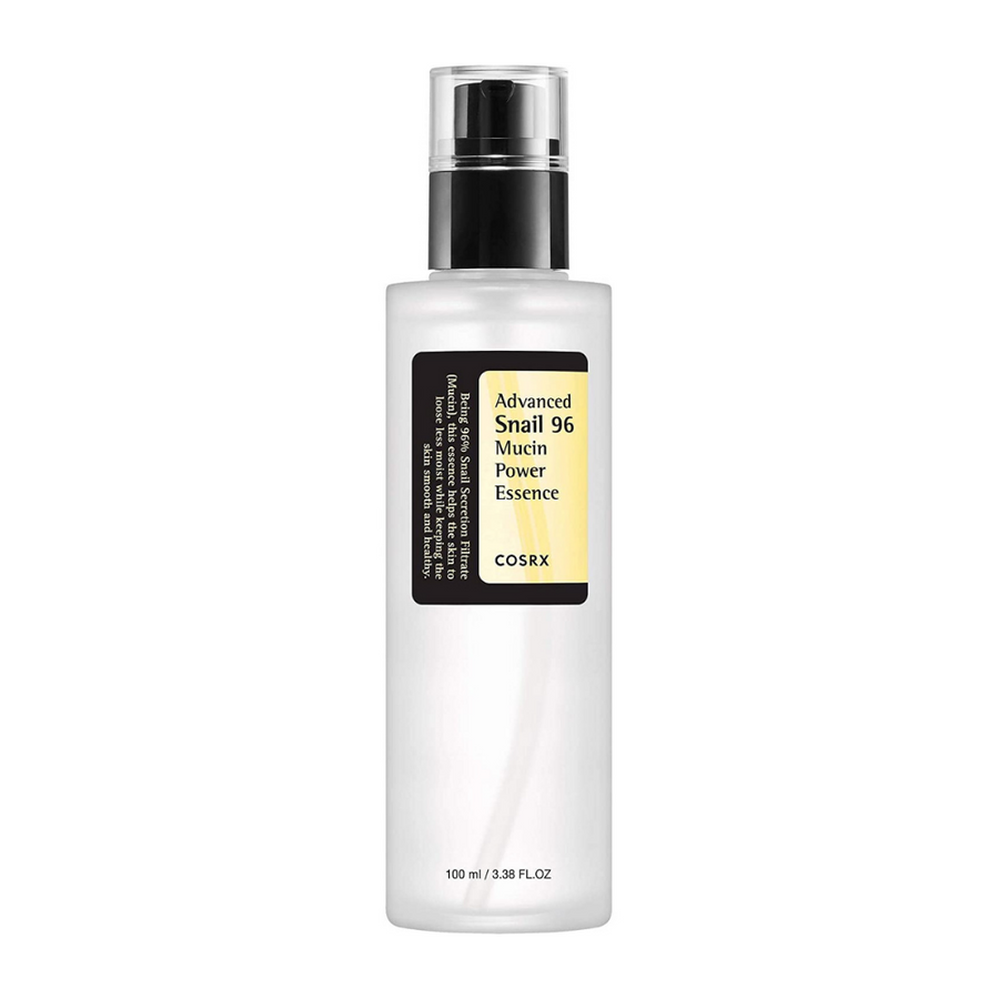 COSRX asiatiska kosmetika med Advanced Snail 96 Mucin Power Essence 100ml för koreansk hudvård.